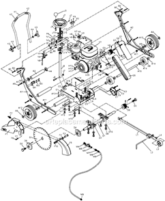 Part Location Diagram of 165238 MK Diamond Pointer Wheel Assy